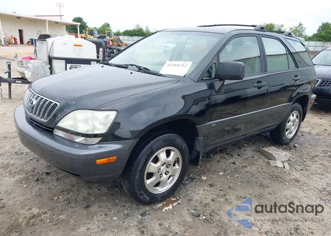2001 Lexus Rx 300 from USA, damaged, VIN JTJHF10U710207770